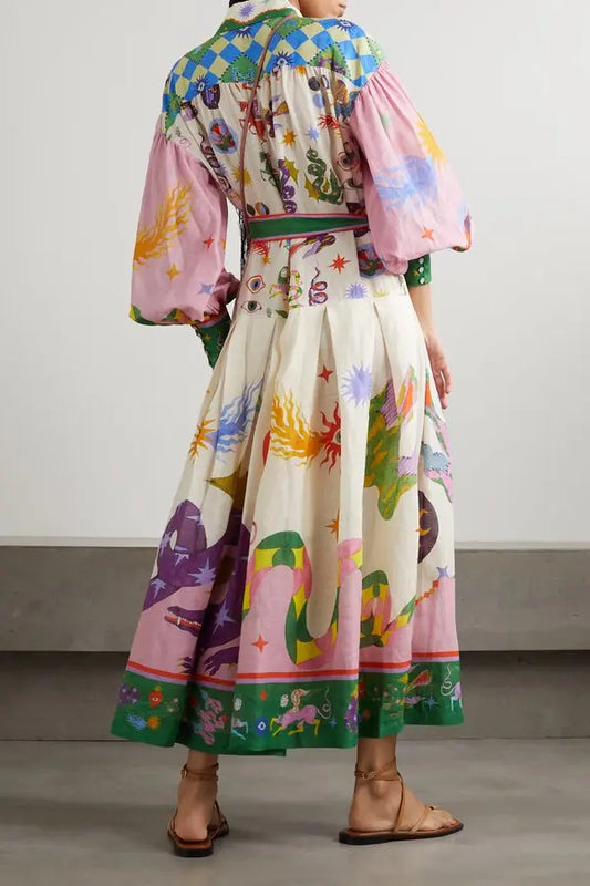 Florian Rochas | Mystic Bloom Maxi Dress